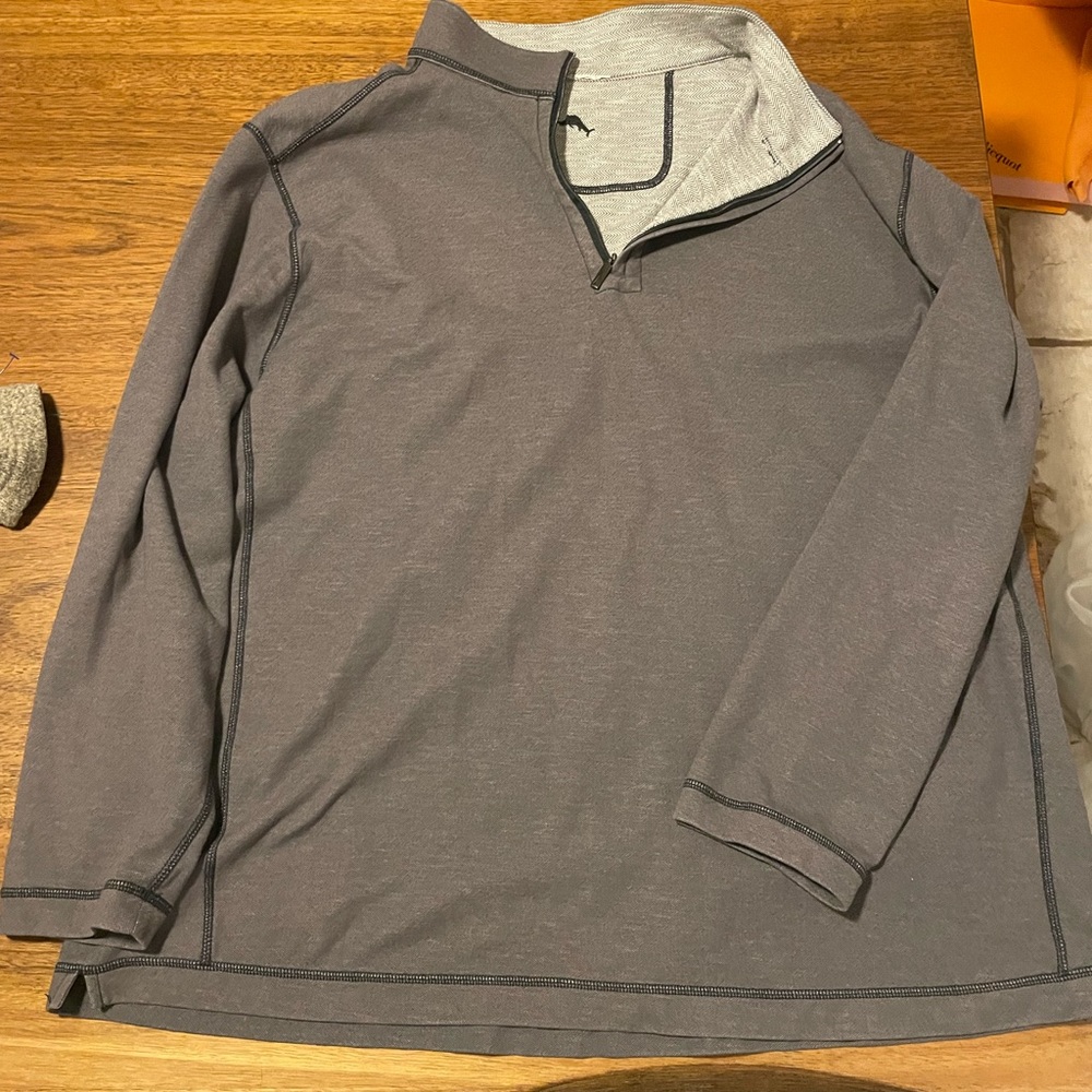 Tommy Bahama reversable sweatshirt